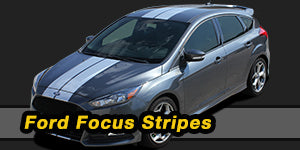 Ford Focus Vinyl Graphics Decals Stripe Package Kits