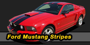 2009 2008 2007 2006 2005 Ford Mustang Vinyl Graphics Decals Stripe Package Kits