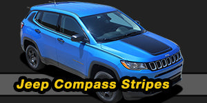 2017 2018 2019 2020 Jeep Compass Vinyl Graphics Decals Stripe Package Kits