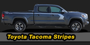 2020 2019 2018 2017 2016 2015 Toyota Tacoma Vinyl Graphics Decals Stripe Package Kits