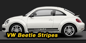 VW Beetle Vinyl Graphics Decals Stripe Package Kits