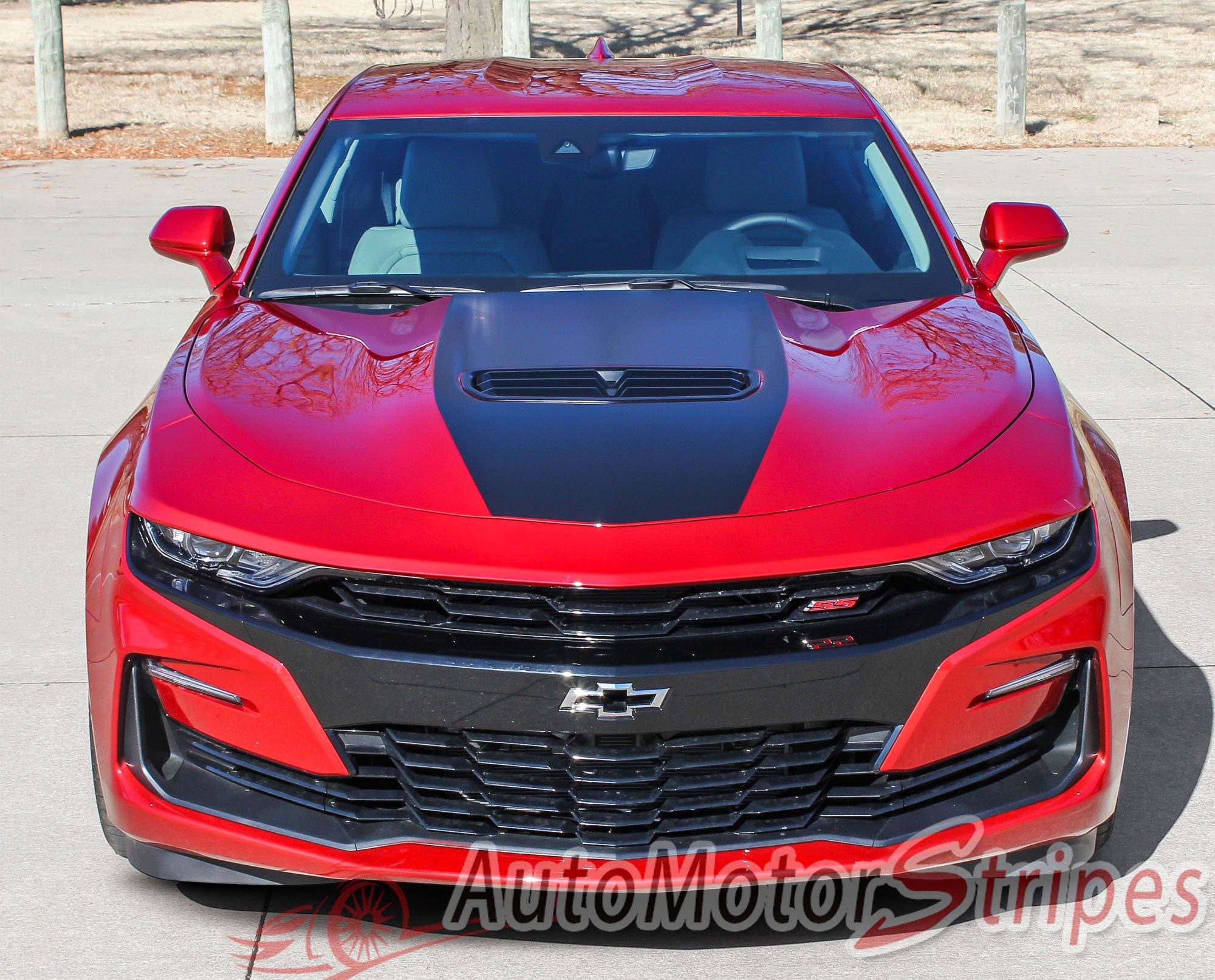 2019-2023 Chevy Camaro Stinger Hood Decal, Camaro Hood Stripes Graphic |  SHOCK | Auto Motor Stripes Decals Vinyl Graphics and 3M Striping Kits