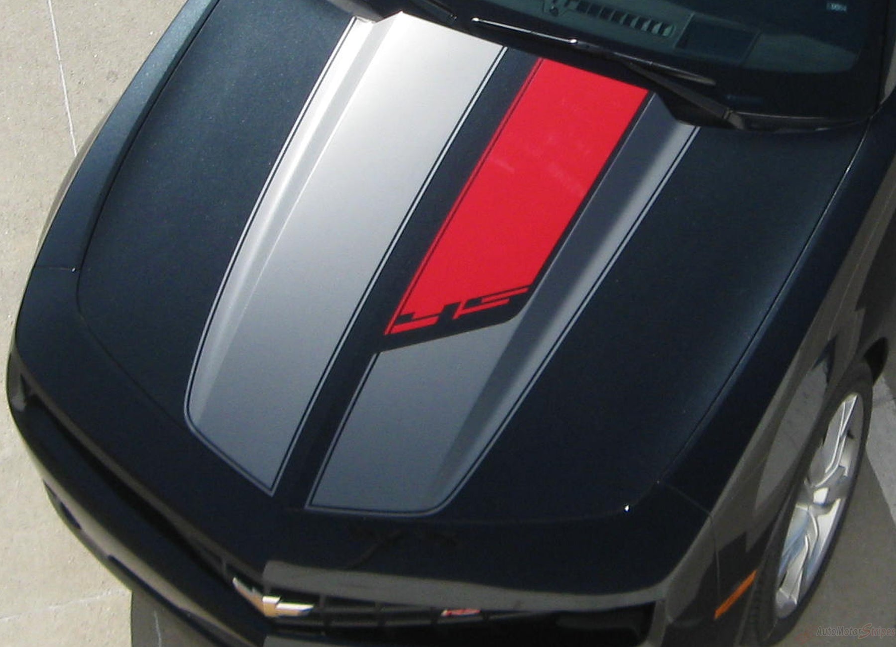 2010-2013 2014-2015 Chevy Camaro R-Sport 45 Anniversary Racing Stripes |  Auto Motor Stripes Decals Vinyl Graphics and 3M Striping Kits