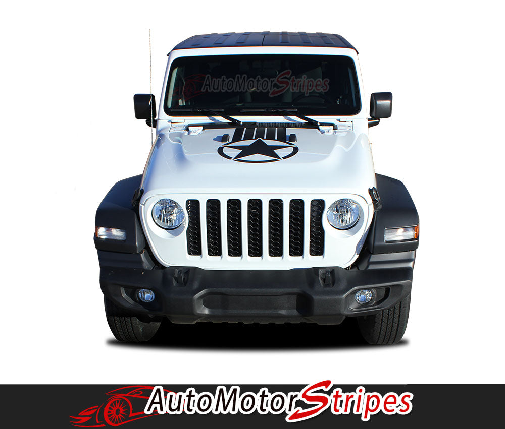 Download 2020 Jeep Gladiator Hood Star Decal | Gladiator Graphics ...