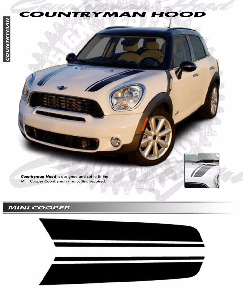 2010 2016 Mini Cooper Decal Countryman Vinyl Graphics Racing