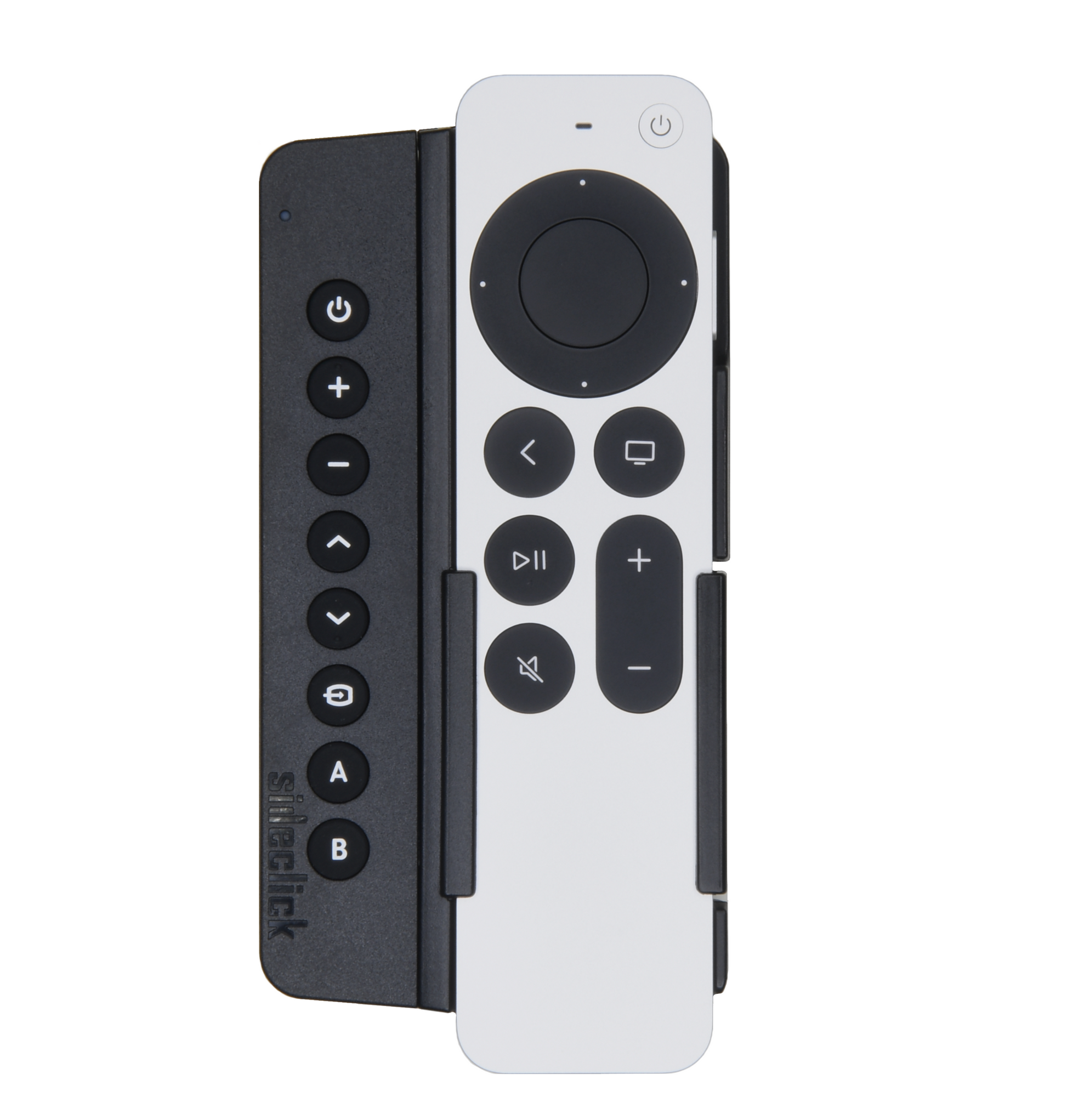 Fern Clip sommerfugl dybde Sideclick Universal Remote Attachment for Apple TV 2nd Gen 4K - Silver