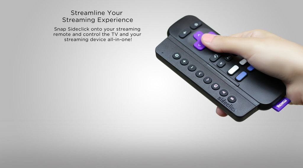 Sideclick Universal Remote Attachment for Chromecast with Google TV