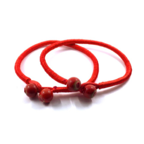 Jewelry, Red String Bracelets With Lucky Chinese Symbolize