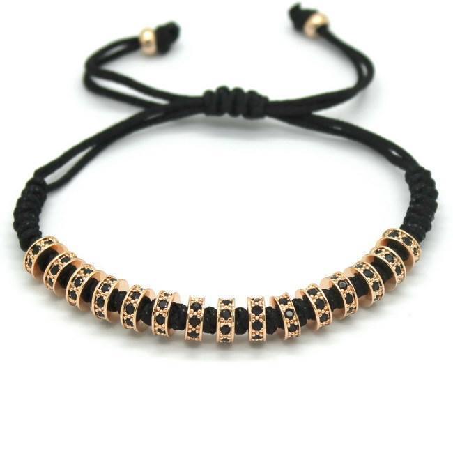 18K Gold Unisex Bracelet with Jewels [4 Variations]