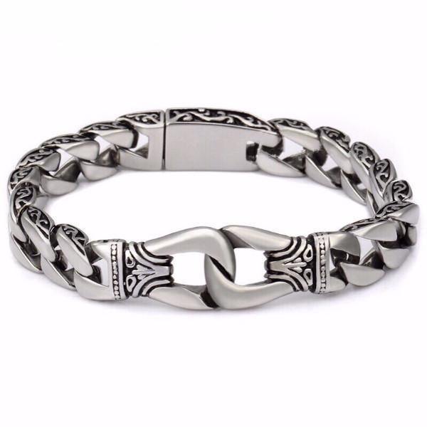 Stainless Steel Curb Chain Bracelets