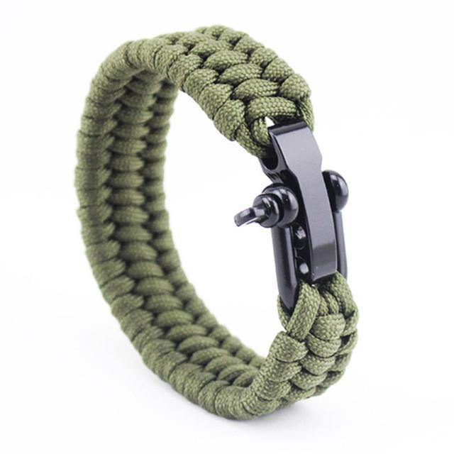 Triple Braided Stainless Steel Paracord Bracelets 5 Variants - Ring to Perfection