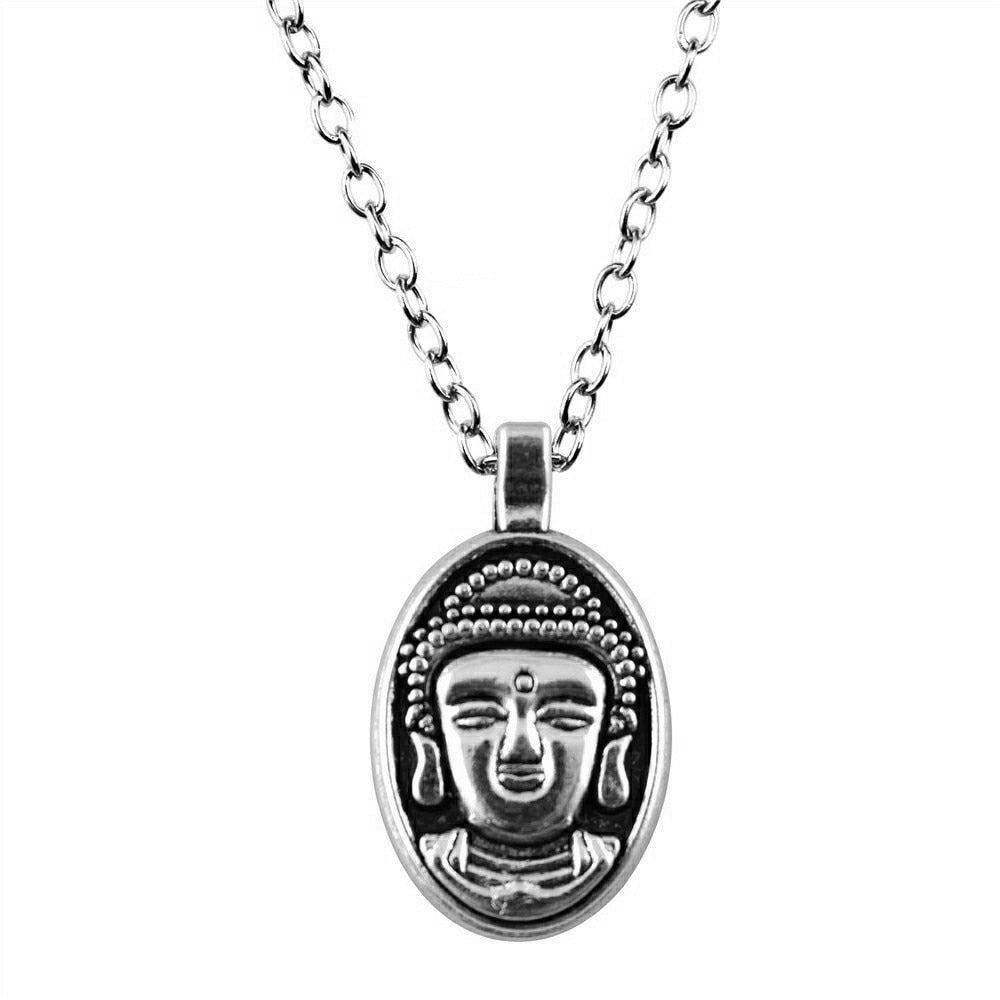 Buddha Head Necklace