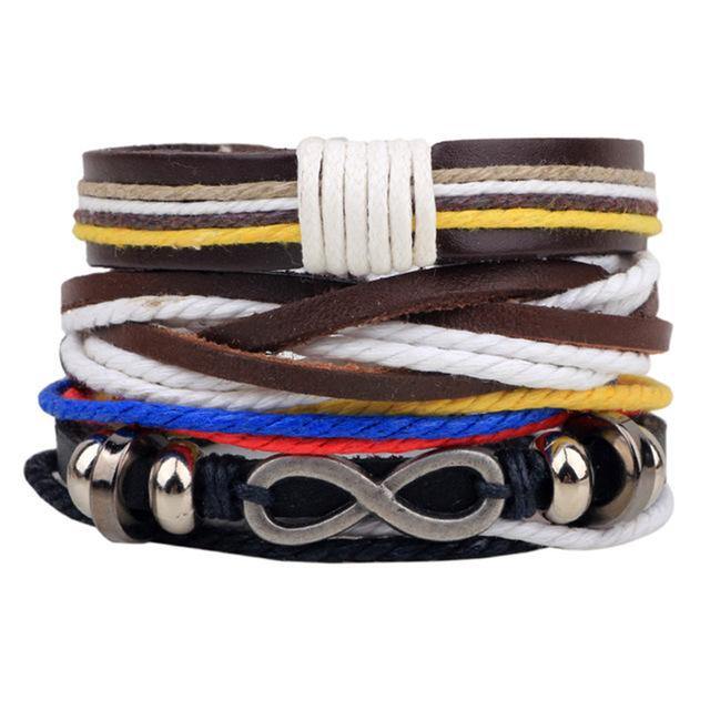 Boho Rock Vintage Stack Bracelet