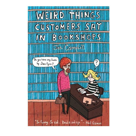 weird things customers say in bookshops