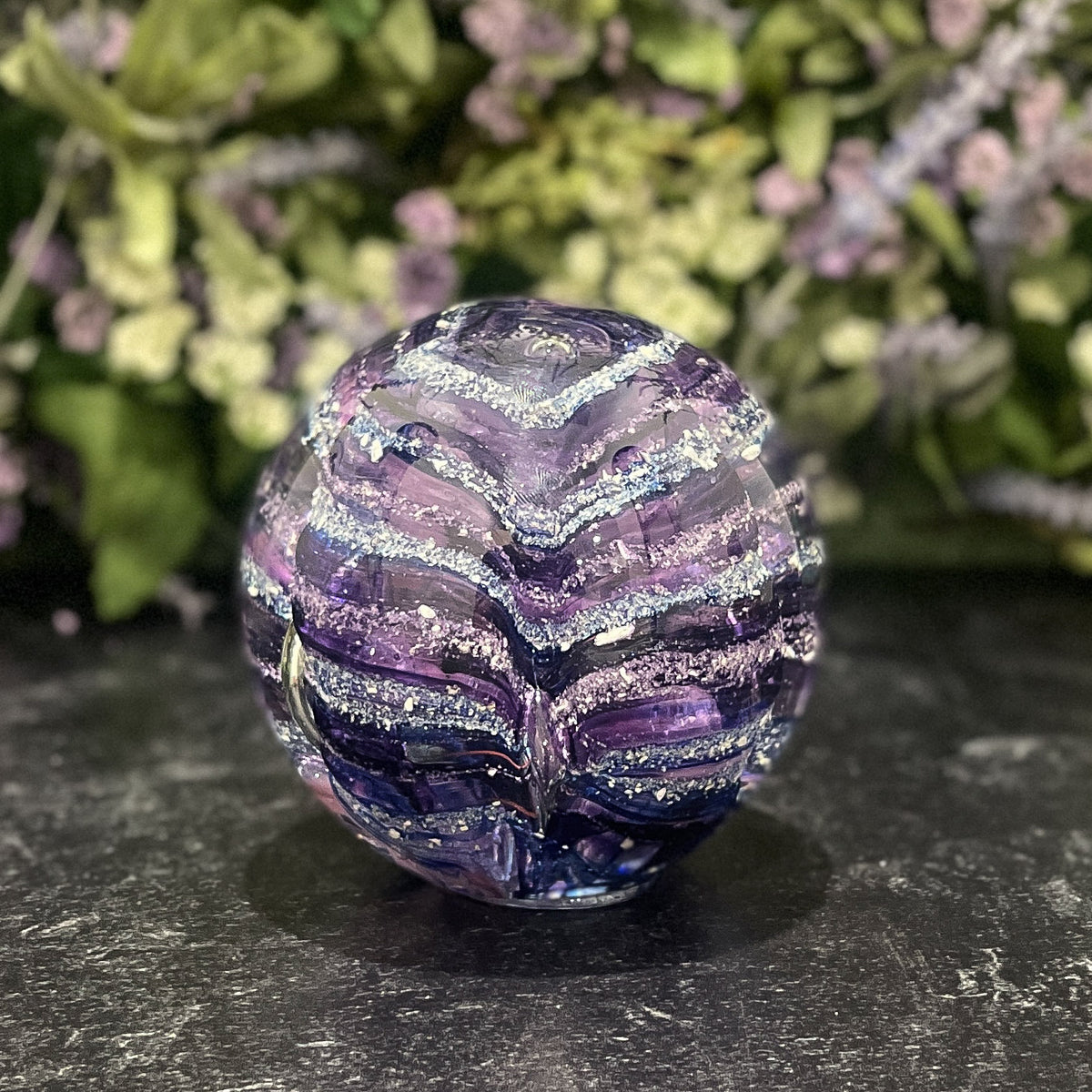 Ocean Ripple Memorial - Purple – Vandalia Glassworks