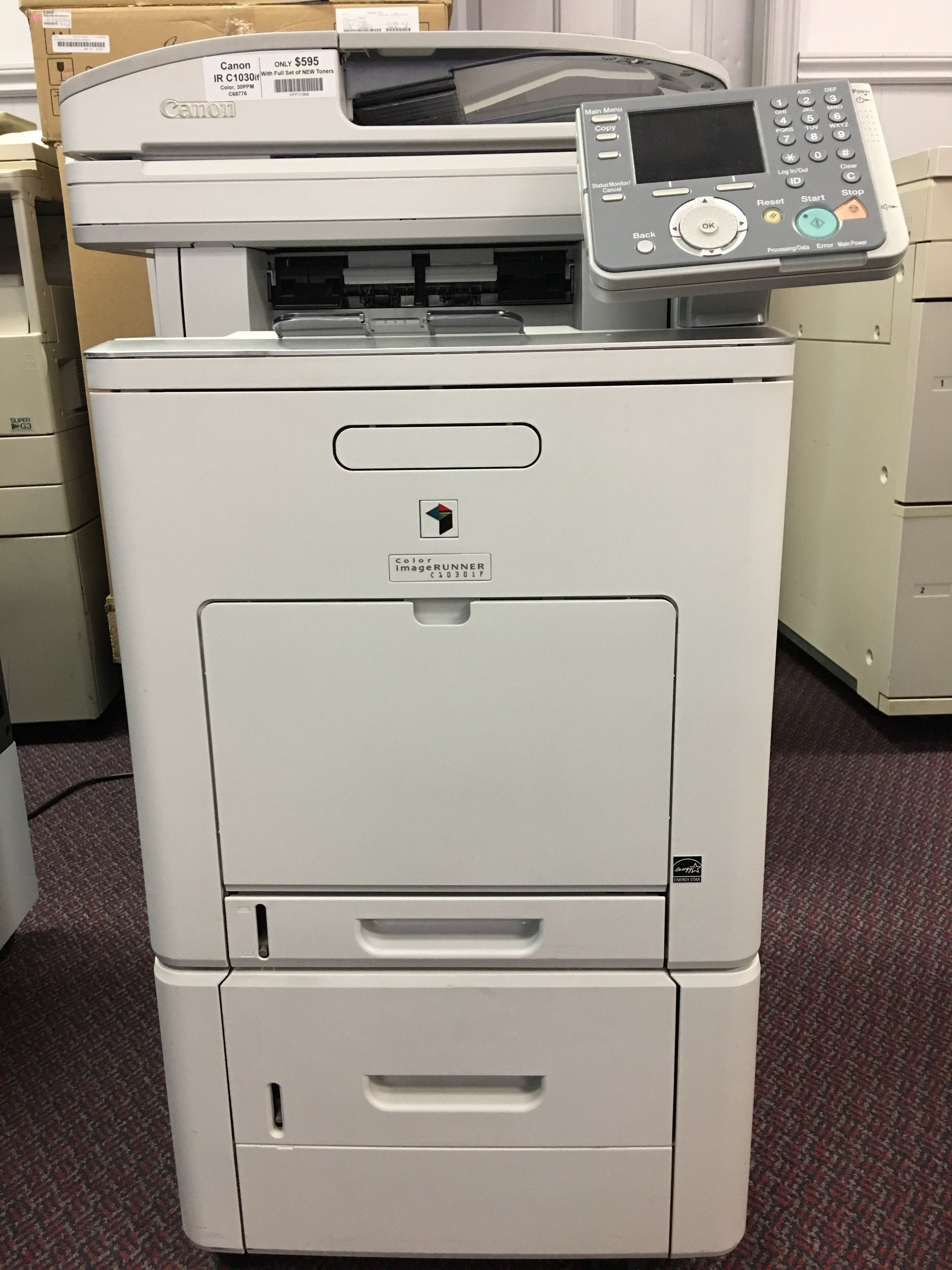 Canon Imagerunner C1030if 1030 Color Multifunction Printer Copier Scan Toronto Copiers 6574