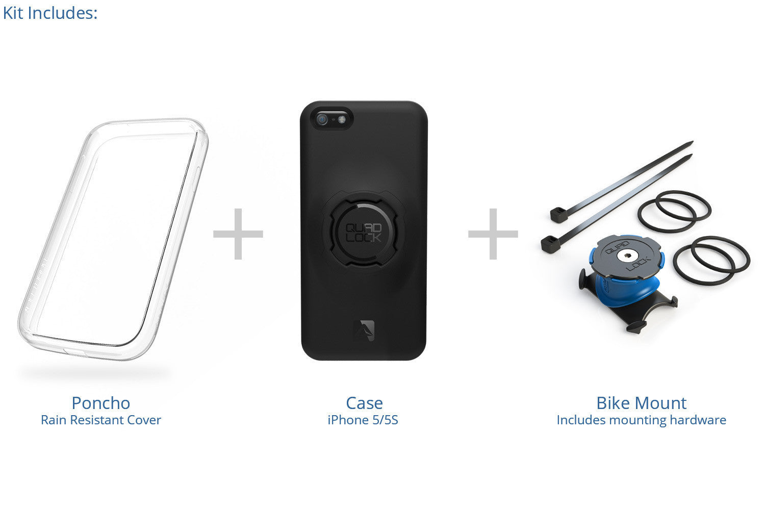 Quad Lock iPhone Mount - ShopSkillz - Iphone Mount Bike