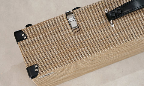 vintage tweed signature case for openwing pedalboard