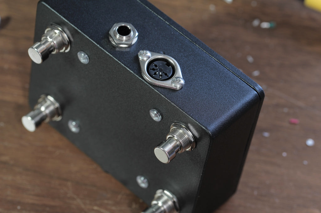 Rehoused amp control and favorite switches
