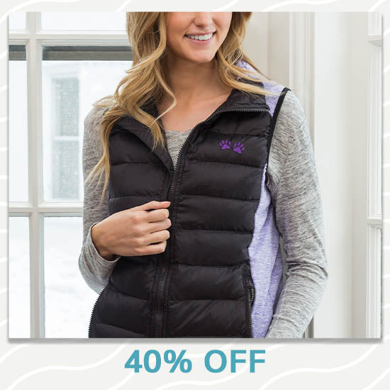 Purple Paw Hybrid Vest - 40% OFF