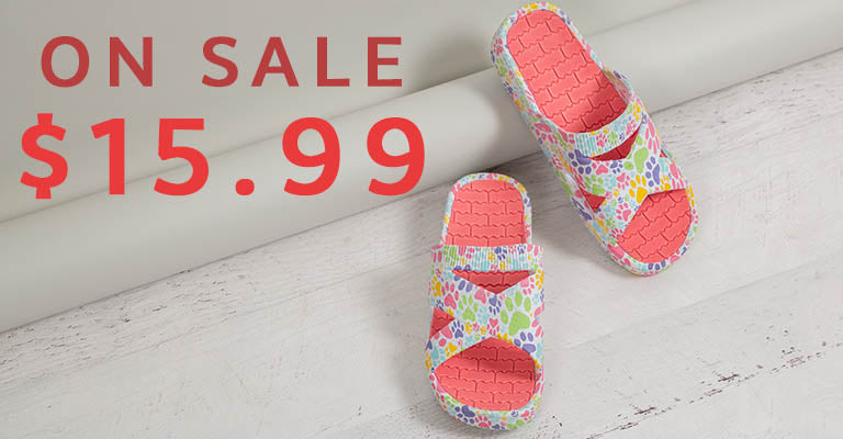 Celebration Paws Criss-Cross Sandals | On Sale! | $15.99