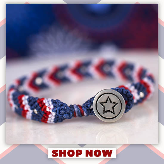 Stars & Stripes Wakami Bracelet - Shop Now