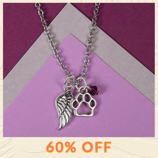 Pet Love Angel Necklace - 60% OFF