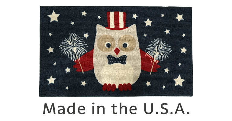 Independence Owl Door Mat | Made in the U.S.A.