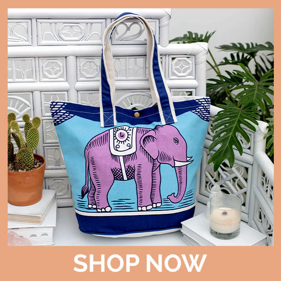 Matchbox Elephant Tote Bag