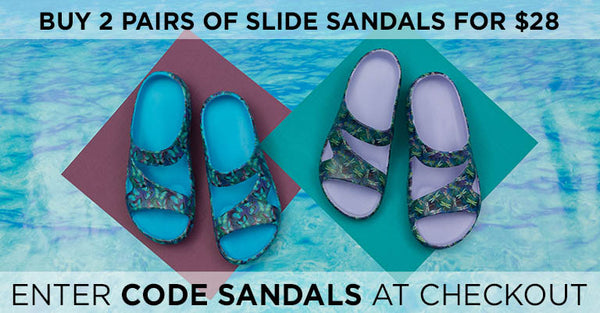 Buy 2 Pairs of Slide Sandals for $28 | SANDALS
