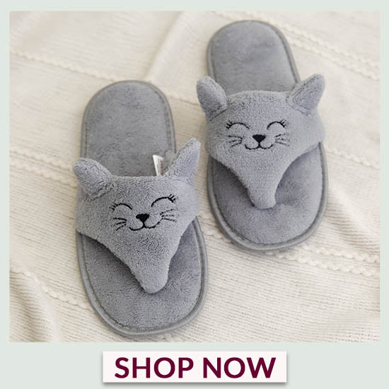 Pet Love Cozy Flip Flop Slippers