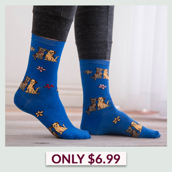 Best of Friends Socks - Set of 3 - Only $6.99