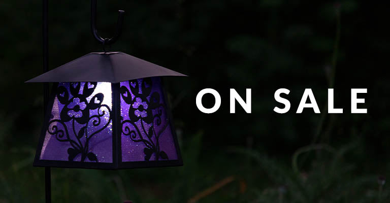 Garden Paw Metal Solar Lantern | On Sale