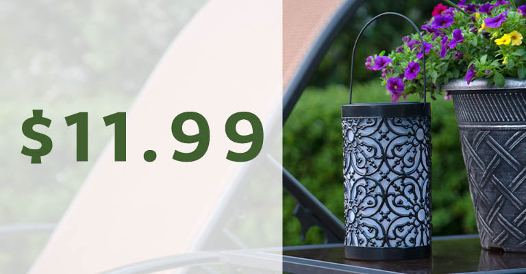 Floral Delight Solar Light | $11.99
