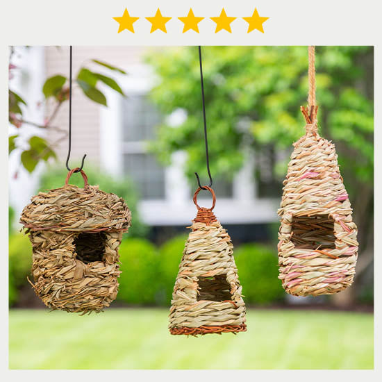 Roosting Pocket Birdhouses Set - ★★★★★