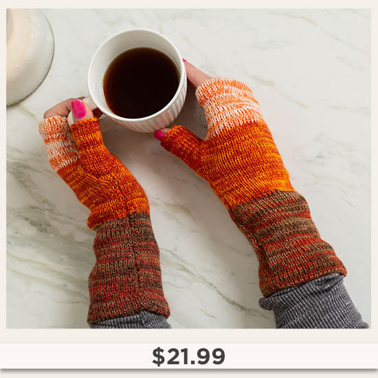 Alpaca Wool Fingerless Mittens - $21.99