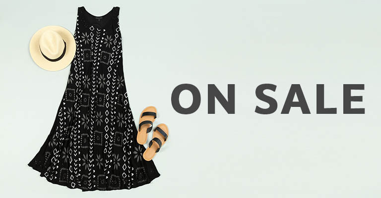 Black Geometric Long Dress