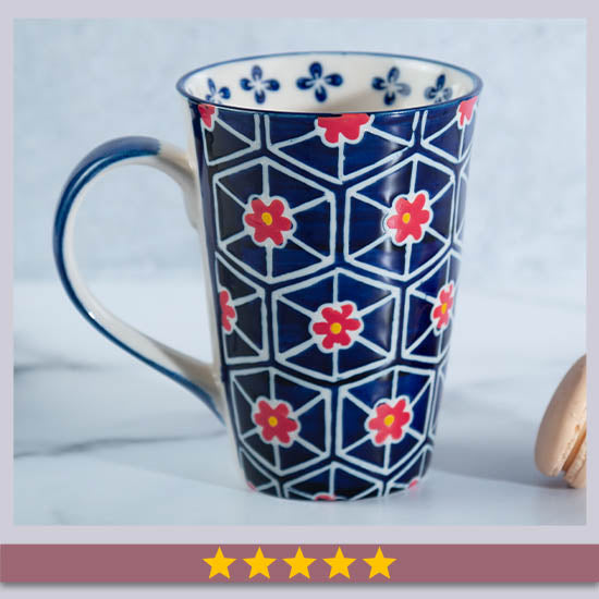 Floral Mosaic Mug - ★★★★★