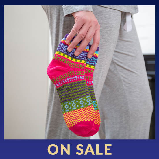 Northern Lights Slipper Socks - On Sale