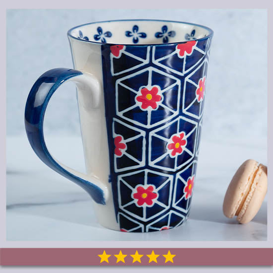 Floral Mosaic Mug - ★★★★★