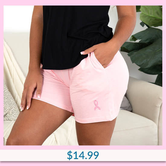 Pink Ribbon Women's Casual Shorts - $14.99