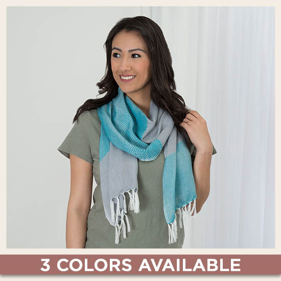 Enchanted Sky Guatemalan Scarf - 3 Colors Available