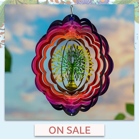 Tree of Life Garden Spinner - On Sale