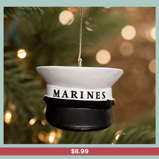 Military Hat Ornament - $8.99