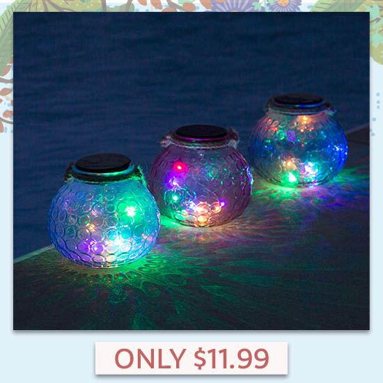 Contemporary Globe Solar Lantern - 44% OFF