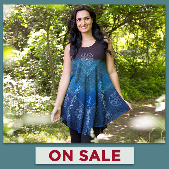 Earth & Sky Sleeveless Tunic