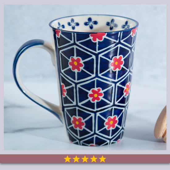 Floral Mosaic Mug - ★★★★★