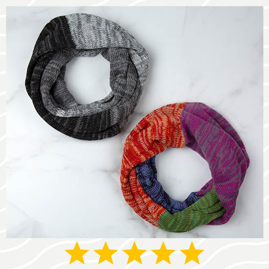 Alpaca Wool Infinity Scarf - ★★★★★