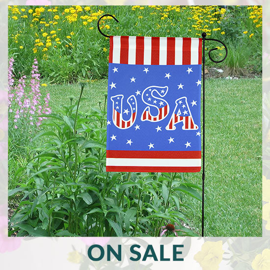 U.S.A. Garden Flag - On Sale