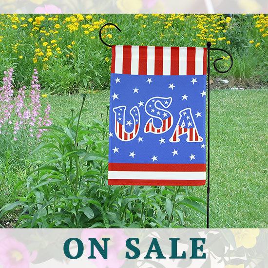 U.S.A. Garden Flag - On Sale